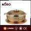 Dubai Market Popular Rose Golden Color Stainless Steel Food Strainer with Lid