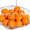 2015 Hot Sale 3-Tier Wire Hanging Basket/Fruit Basket/Chrome Metal Wire Hanger/metal wire fruit basket