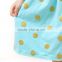 2016 in July the latest baby girl cotton dress with golden sequins