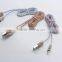 Flat Camouflage Micro USB Charging Data Cable