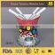 Chinese fondue set, ceramic decal cheese fondue