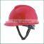 AW4011 Red V Ribbed Safety Headgear