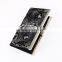 Luxury mini ladies clutch purse with metal closure