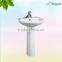 20 inch chaozhou modern design pedestal sink