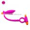 silicone anal plug with cock ring boys sex toys E016