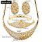 New 2016 Jewellery African Gold Plating Jewelry Set