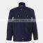 Customized poly/cotton workwear winter jacket with embroidered logo