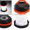 Muticolor Portable Collapsible LED PVC Camping Lanterns With AA Battery