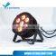 hot sale 7/ 9/ 12/ 14 pcs flat RGBWAUV 6 in1 waterproof led par can lights