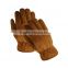 Split Cowhide leather keystone thumb driving gloves