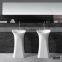 KKR solid surface stone bathroom basin sink , european style double sink bathroom vanities