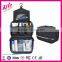 Custom hanging waterproof travel toiletry bag