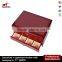2016 High grade luxury jewelry box custom logo for ring necklace bracelet set earring