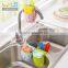 Manufacture supply free sample avaible PVC hanging kitchen sponge holder