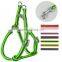 New Adjustable Reflective Stripe Nylon Dog Puppy Strap Harness & Leash small