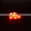 LED red heart shape home decor curtain light for holiday
