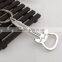 Lovely OEM Low Price Fashionable Violin Shaped Custom Metal Keychain