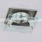 5w square zinc alloy led downlight with crystal face