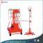 mast climbing work platform or single ladder stop hydraulic platform