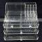 acrylic cosmetic mac makeup organizer display for promotioal countertop