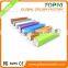 new arrival!colorful smart power bank 2600mah with big button