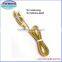 golden crystal color data charger quick 2in1 usb cable,portable new 2in1 charge cable