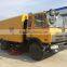New design yellow color cheap price customized dongfeng153 6m3 6cbm sweeper truck for sale