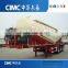 CIMC 55cbm Bulk Cement Tanker Trailer With Double Coin Tyre For Sale