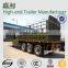 Warehouse gate transport semi trailer truck trailer shengshun auto side wall semi trailer