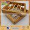 natural bamboo soap box Soap holder used for family or hotel