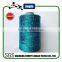 Colored polyester yarn for weaving and knitting yarn