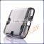 Hot Selling TPU+PC Wire Drawing Phone Case with card slot for Samsung S4,S5 Mobile Phone Case