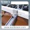 Solar module end clamps