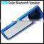 Mini Wireless Portable MP3 / MP4 Solar Power Bluetooth Speaker with FM Radio