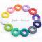 Silicone Teething Rings Chewable Jewelry Teether Soft Toys for Kids Silicone