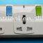 Best Price 4 Gang Extension Socket With Double USB And LED Light With CE SASO IEC Certificate