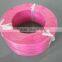 Pink PVC insulated UL 1007 22awg automotiv wire &electronic wire