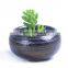Stocked garden porcelain planter pot