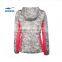 ERKE brand wholesale outdoor style lightweight zip up polyester womens camo hoodies