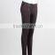 F5W31037 Custom Design Zip Cotton Leggings Women Slim Skinny Leggings