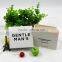 gentlemens' brand paper box,paper box for gentlemen,simple white paper box