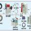 waste tyre recycling production line/plastic grinder machine/machine to make rubber powder