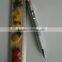 silver ballpoint pen with ring decoration wholesales