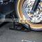 Wheel chock, motorcycle wheel chock, sport bike wheel chock, dirt bike wheel chock