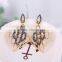 Crystal Zircon Fancy Stud Earring New Latest Gold Earring Designs Earring For Women