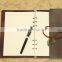 Wholesale Filler Paper Custom Travel Vintage Leather Journal with Power Bank