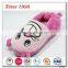 big animal head custom made girls slippers