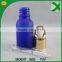 Frosted Surface Handling 20ml glass bottle with pump dispenser