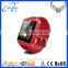 2016 Factory price wholesale cheap ios compatible bluetooth and android U8 smart watch