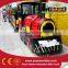 Electric amusement rides trackless tourist train for sale